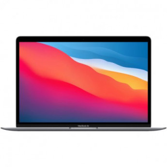 Ноутбук Apple MacBook Air M1 16Gb SSD256Gb 13.3 IPS WQXGA 2560x1600 macOS grey space WiFi BT Cam, Z1240004P