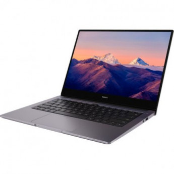 Ноутбук Huawei MateBook B3-410 Core i5 10210U 8Gb SSD512Gb Intel UHD Graphics 620 14 IPS FHD 1920x1080 Windows 10 Professional gray WiFi BT Cam, 53012KFU