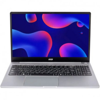 Ноутбук Hiper EXPERTBOOK MTL1577 Ryzen 5 5600U 16Gb SSD512Gb AMD Radeon 15.6 IPS FHD 1920x1080 Free DOS русская клавиатура silver WiFi BT Cam, 9907LD39