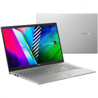 Ноутбук Asus VivoBook 15 K513EA-L12289 Core i7 1165G7 8Gb SSD512Gb Intel Xe Graphics 15.6 OLED FHD 1920x1080 noOS silver русская клавиатура, 90NB0SG2-M35040