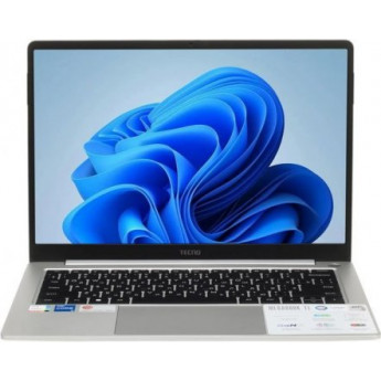 Ноутбук TECNO MegaBook T1 14 Intel Core i5 DOS 16/512GB Silver