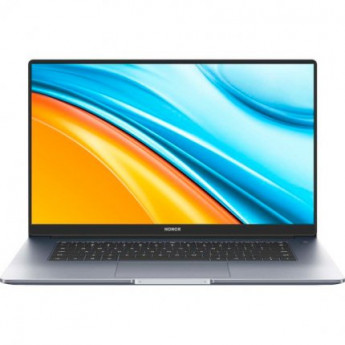 Ноутбук Honor MagicBook 15 Ryzen 5 5500U 8Gb SSD512Gb AMD Radeon Graphics 15.6 IPS FHD 1920x1080 noOS gray русская клавиатура, 5301AFVT